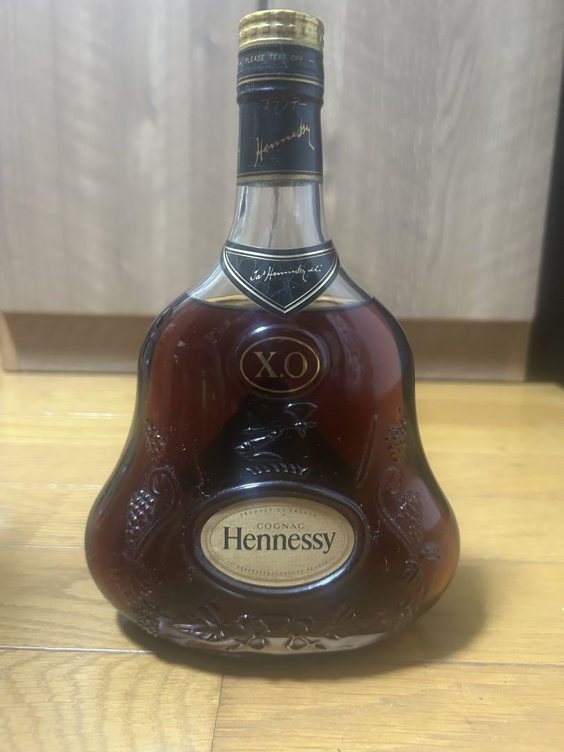 Hennessy XO 700ml 40% 金キャップ クリアボトル
