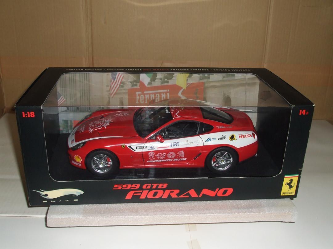 フェラーリ　５９９　ＧＴＢ　フィオラノ　レッド　エリート　限定品　１／１８