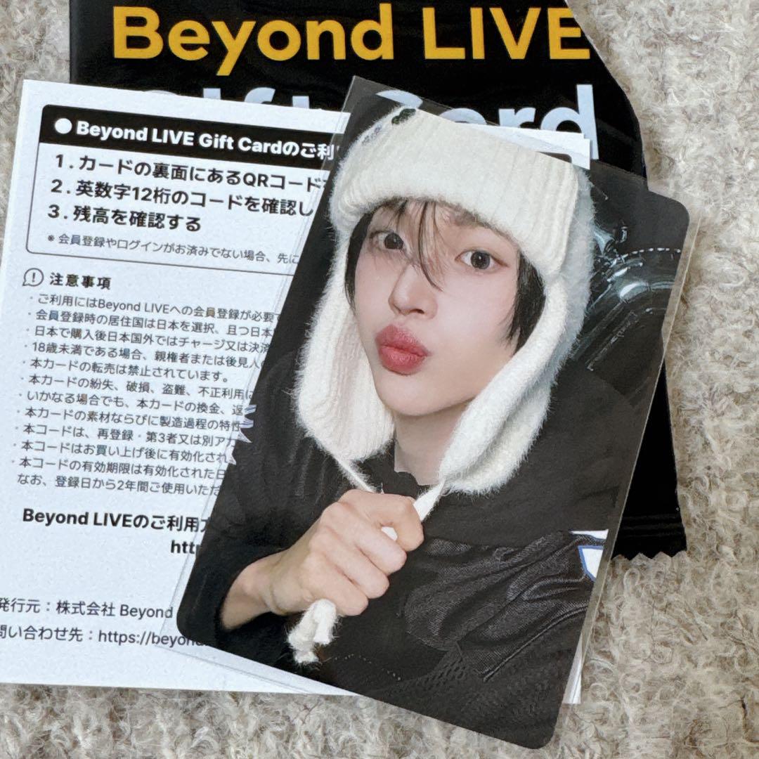 Beyond LIVE Gift Card ウォンビン