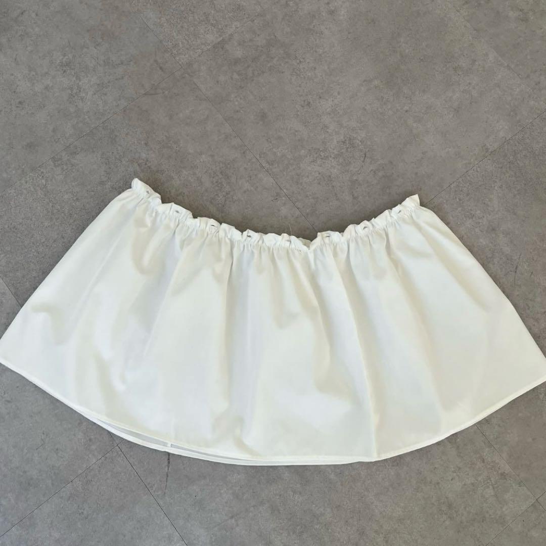 【美品】プロズヴェール⭐︎ フリルスリーブ2wayドッキングスウェット　Ｌサイズ