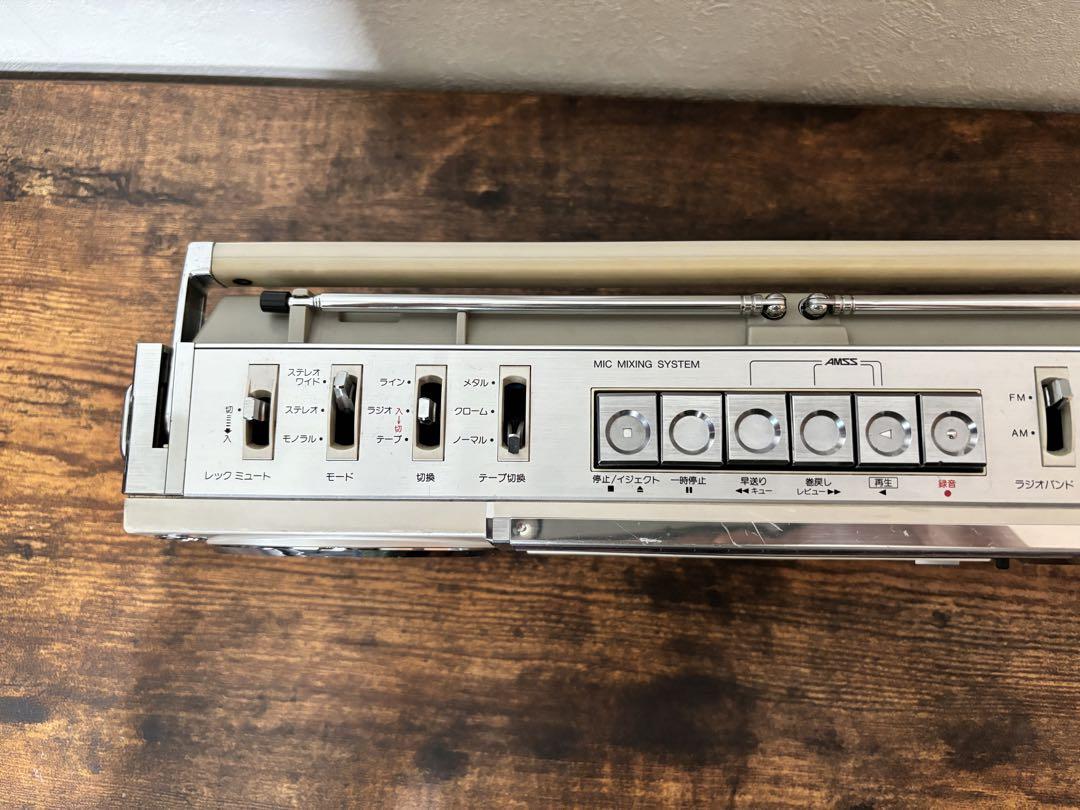 SANYO MR-U4SX 昭和レトロ ラジカセ