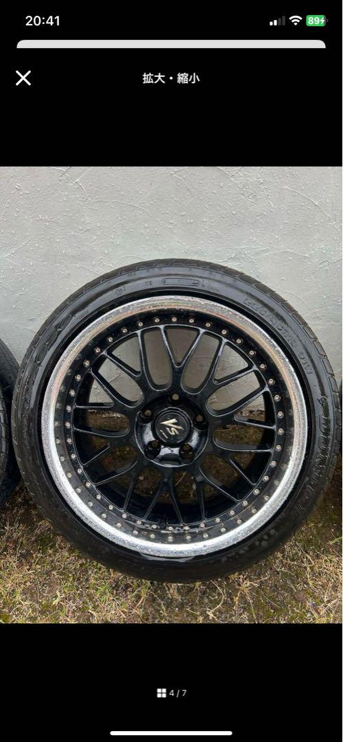 篠*一様 人気ホイール　VS-XX 4本セット　当時物