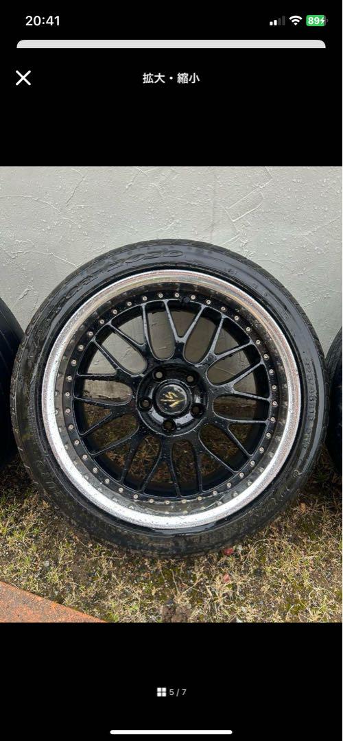 篠*一様 人気ホイール　VS-XX 4本セット　当時物