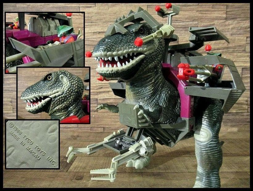 動作 済 当時モノ エポック社 武装恐竜ダイノス ルーラン軍 ティラノサウルス