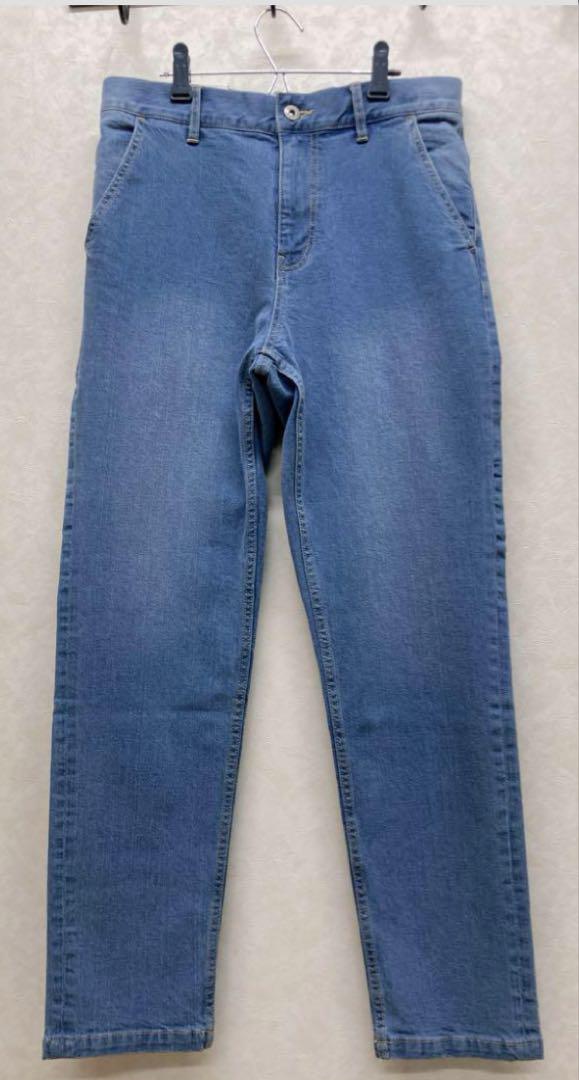 スローブイエナLe Denim インディゴカラーストレートデニムパンツM38新品