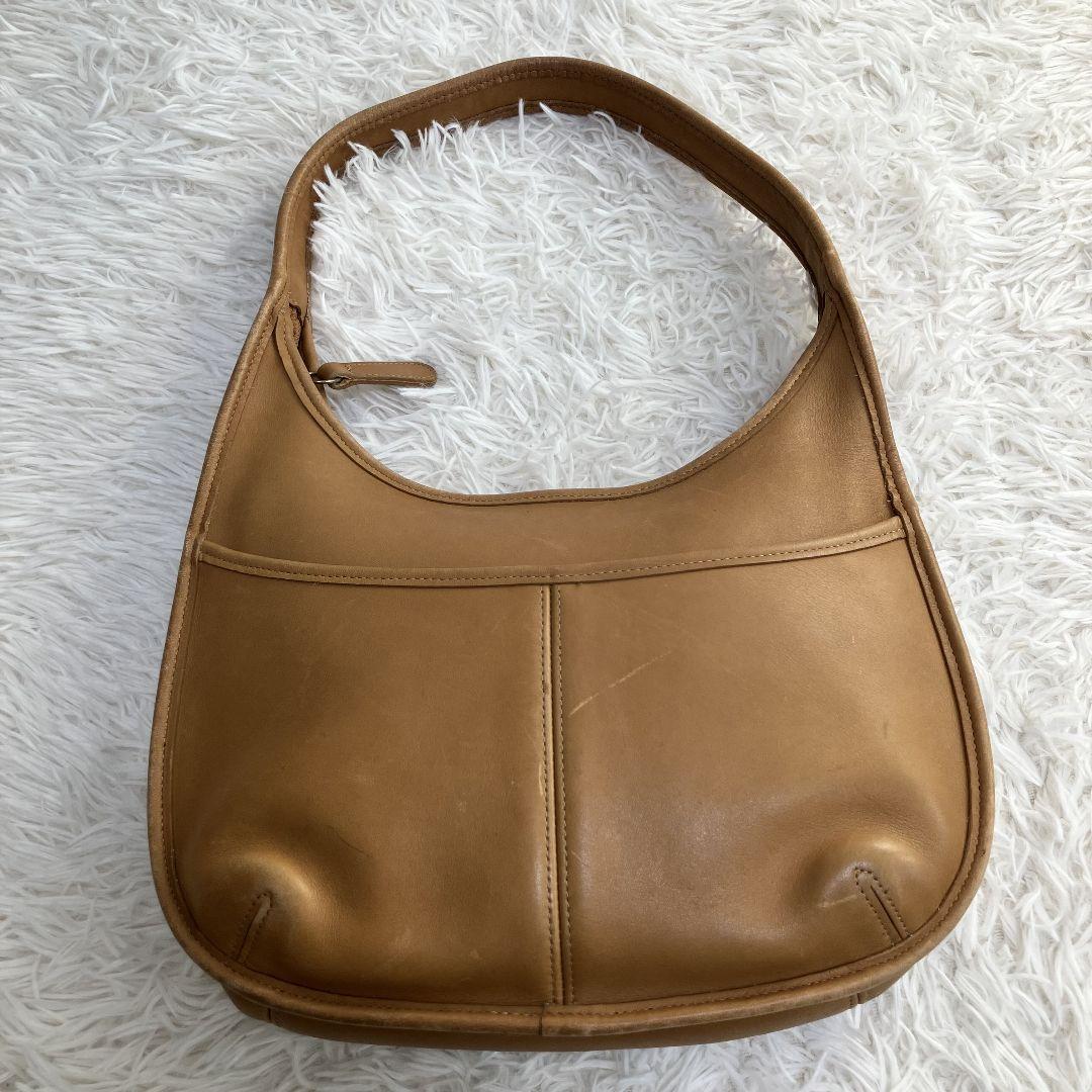 希少✨美品✨オールドコーチ エルゴ ERGO 9033 ワンショルダー キャメル
