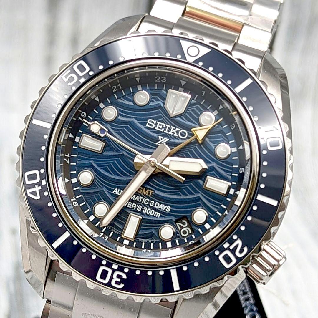 新品 セイコー プロスペックス GMT Diver Scuba SBEJ027