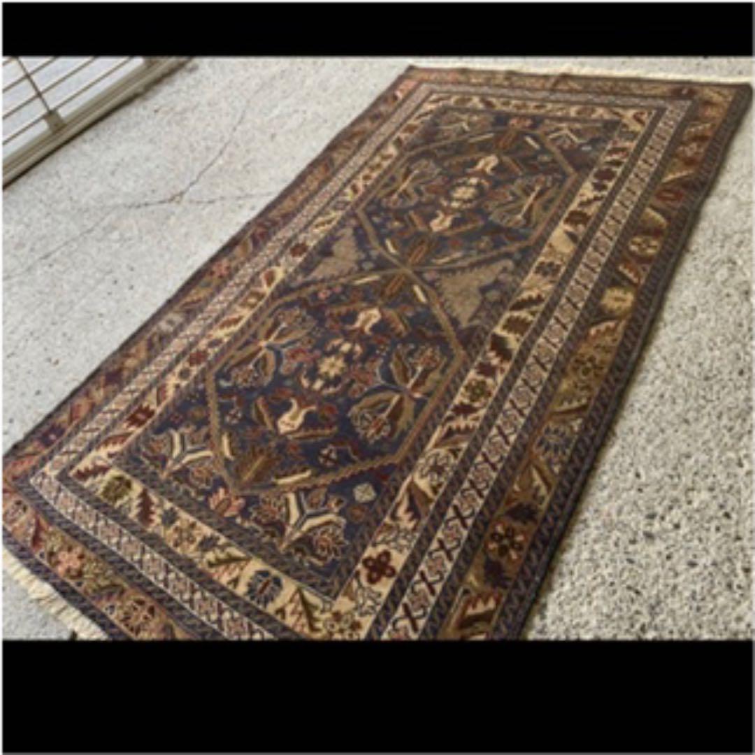最終金額 180×108cm アフガニスタン ヘラート ザッカン産 絨毯 ラグ 【冬セール開催中】 ほぼ新品・未使用 アフガニスタン ヘラート産 ラグ 215cm × 111cm ラグ