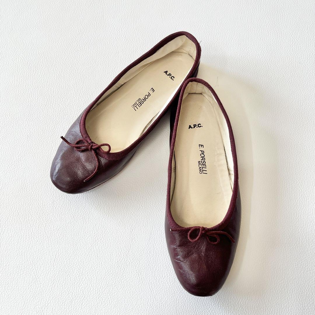 A.P.C. (アーペーセー) BALLERINE PORSELLI / バレエシューズ