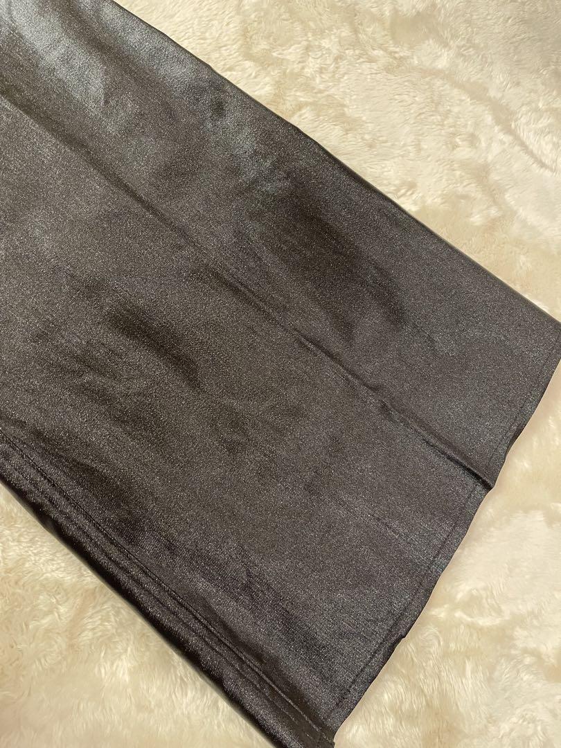 【25SS正規新品】Rick Owens コーティングBOLAN BOOTCUT