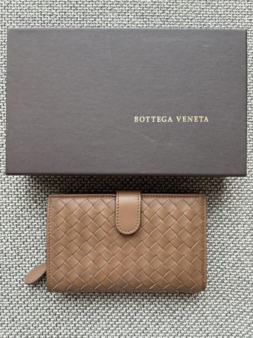 Bottega Veneta ミディアム ブラウン 二つ折り財布