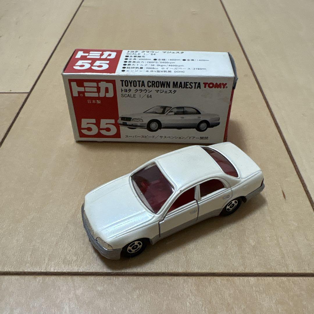 トミカミニカーTOYOTA クラウンマジェスタmade in Japan トミカ Amazon | トヨタ クラウンマジェスタ トミカNo.55 | ミニカー