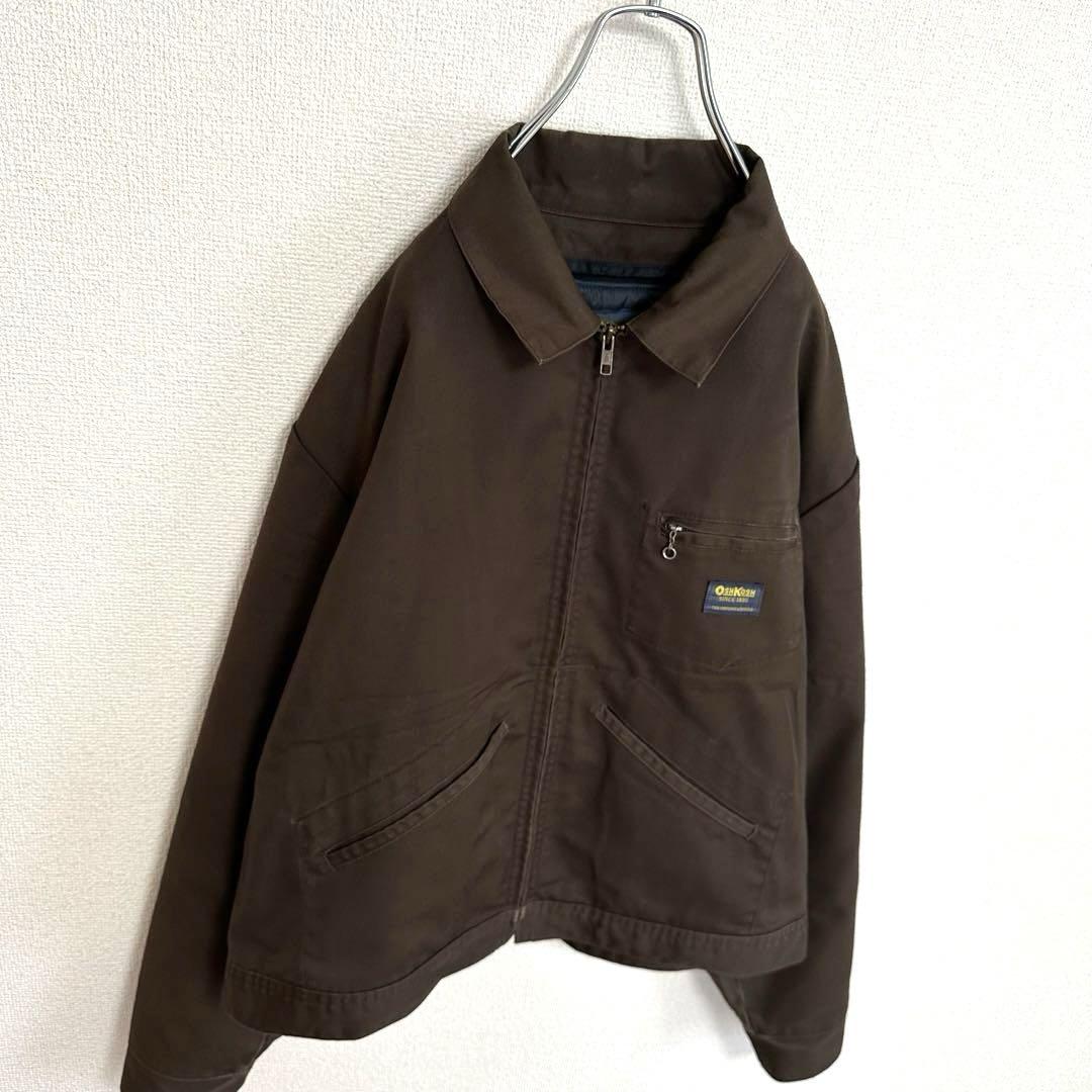 80s 90s 短丈 オシュコシュ ワークジャケット ブルゾン ライナー y2k