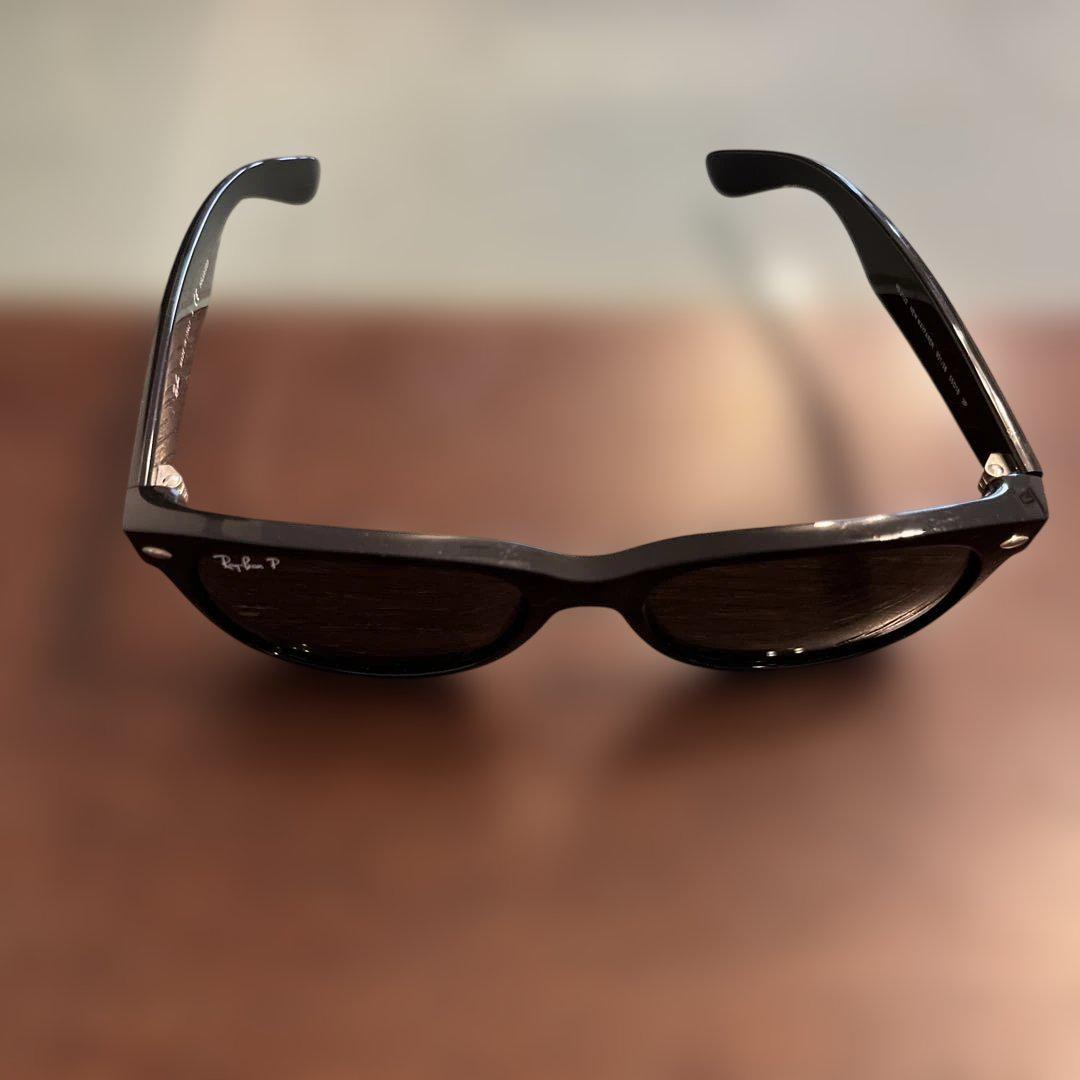 Ray-Ban ブラック サングラス ケース付き - メルカリ