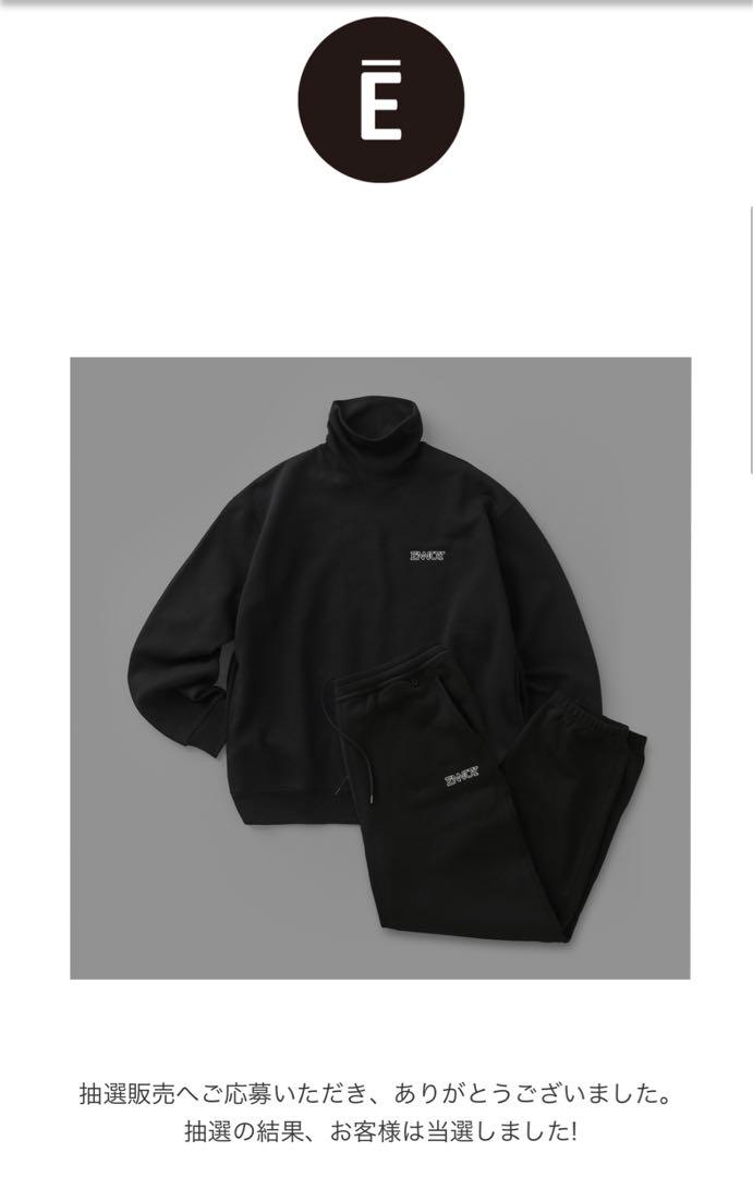 最終値下げ ennoy ELECTRICLOGO TURTLENECK Lサイズ