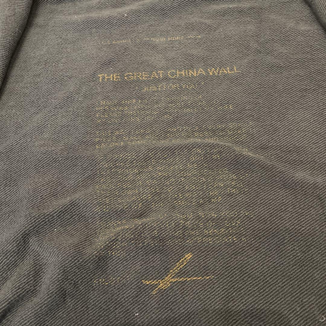The great China wallスカルデザイン ジップアップパーカー