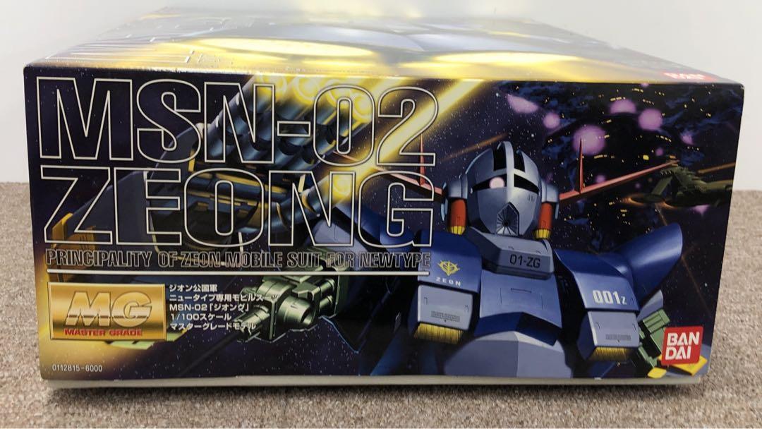 【新品未使用・未組立】　MSN-02 ZEONG　ジオング　1/100