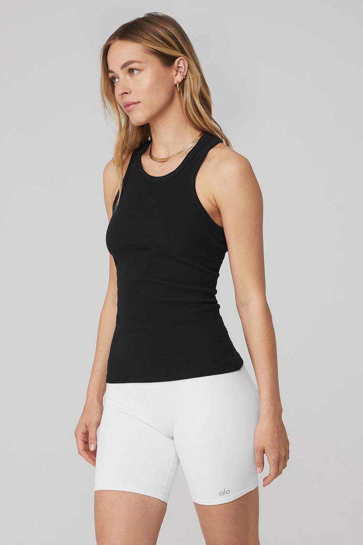 Alo Ribbed Aspire Full Length Tank xs 新品