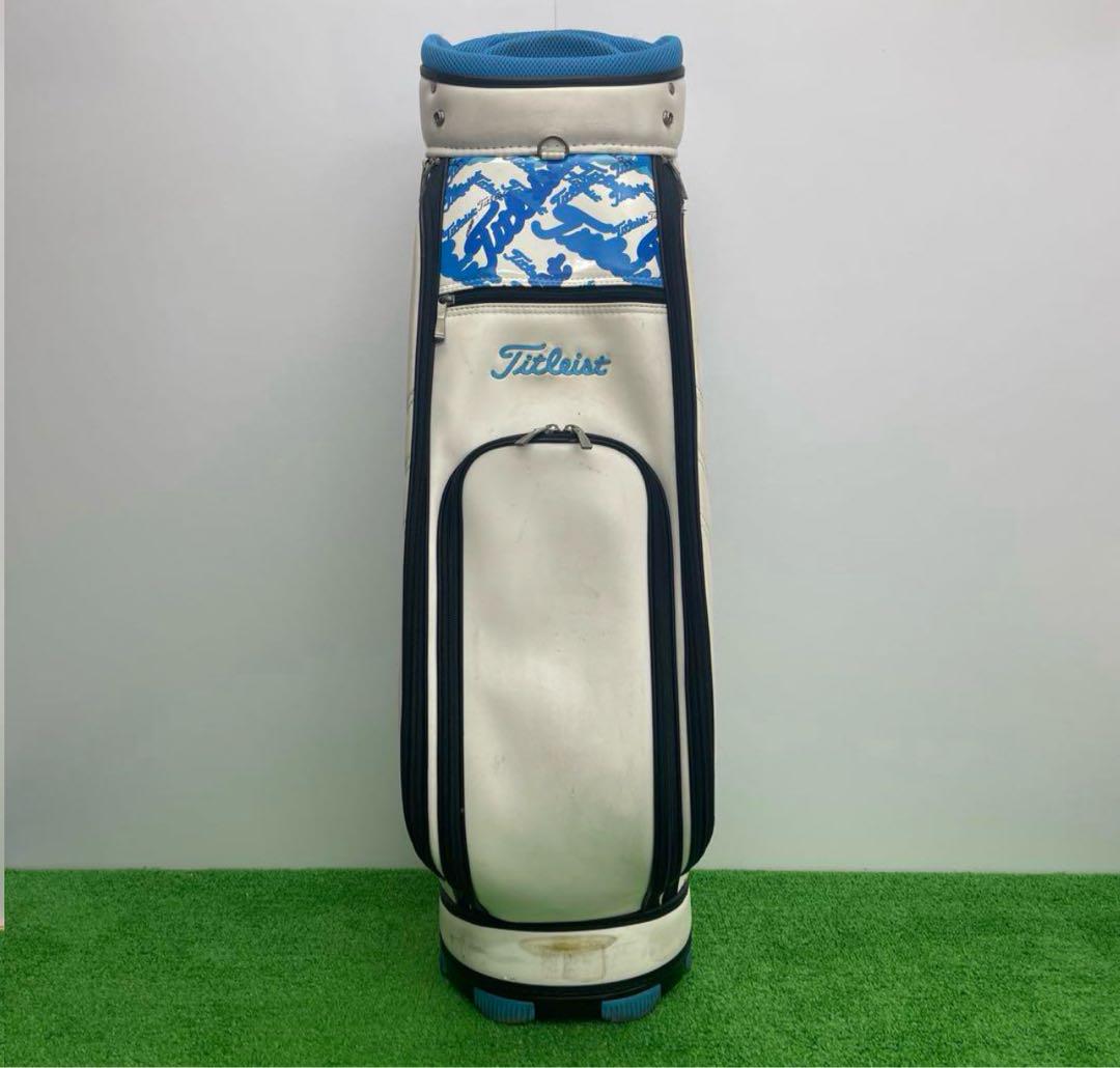 タイトリスト titleist キャディーバック 9インチ 白 - メルカリ