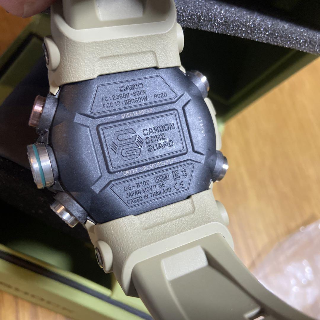 OUTLET 包装 即日発送 代引無料 G-SHOCK 陸G GG-B100BA-1AJR - 通販
