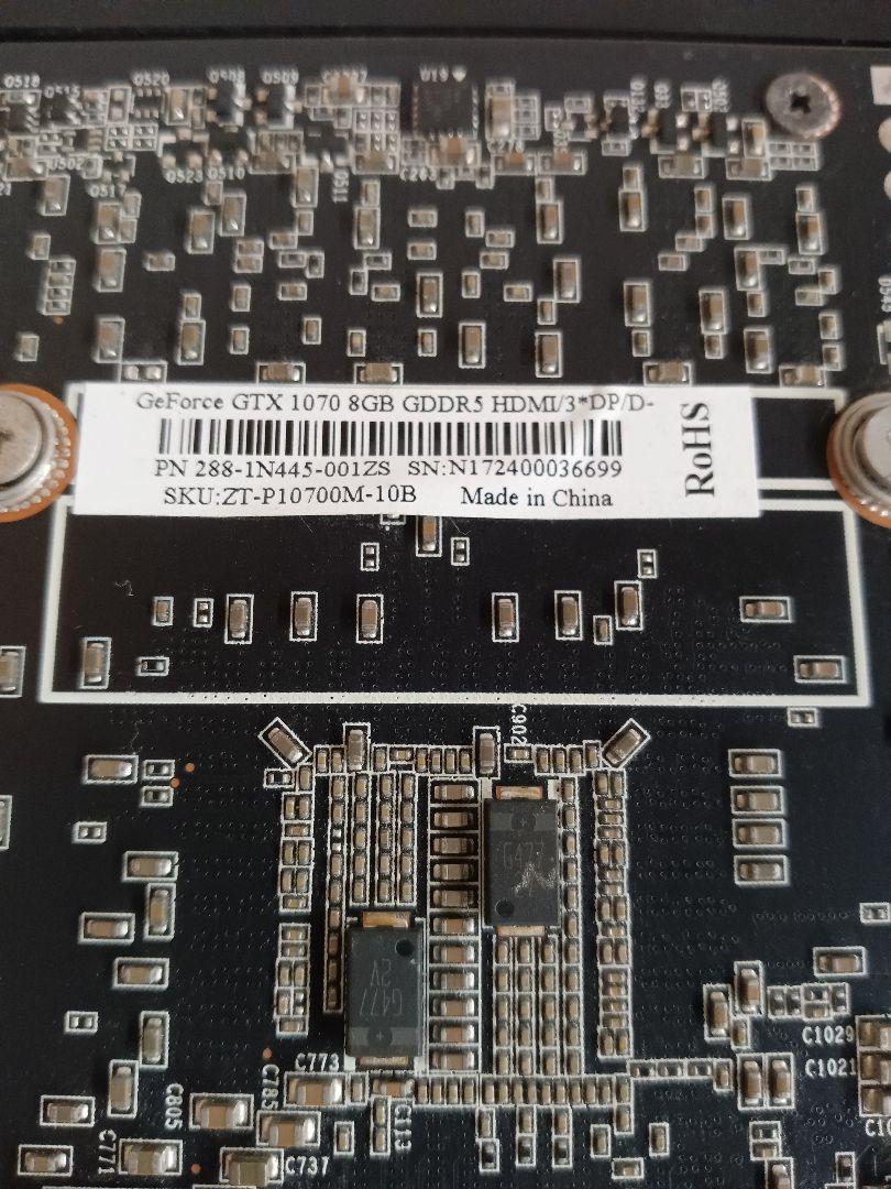 ％ GeForce GTX 1070 8GB GDDR5