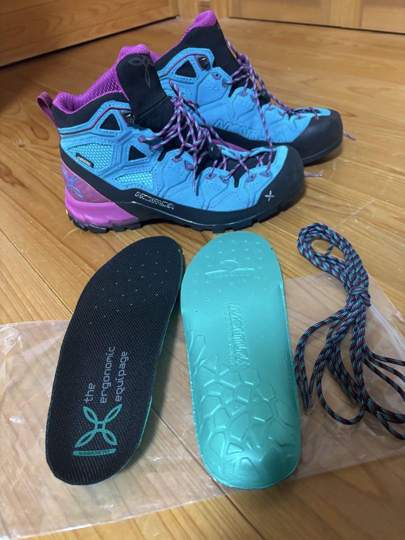 MONTURA モンチュラ登山靴 GORE-TEX 青紫　23.5cm