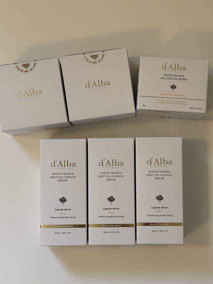 d'Alba ホワイトトリュフファーストセラム＆クリーム