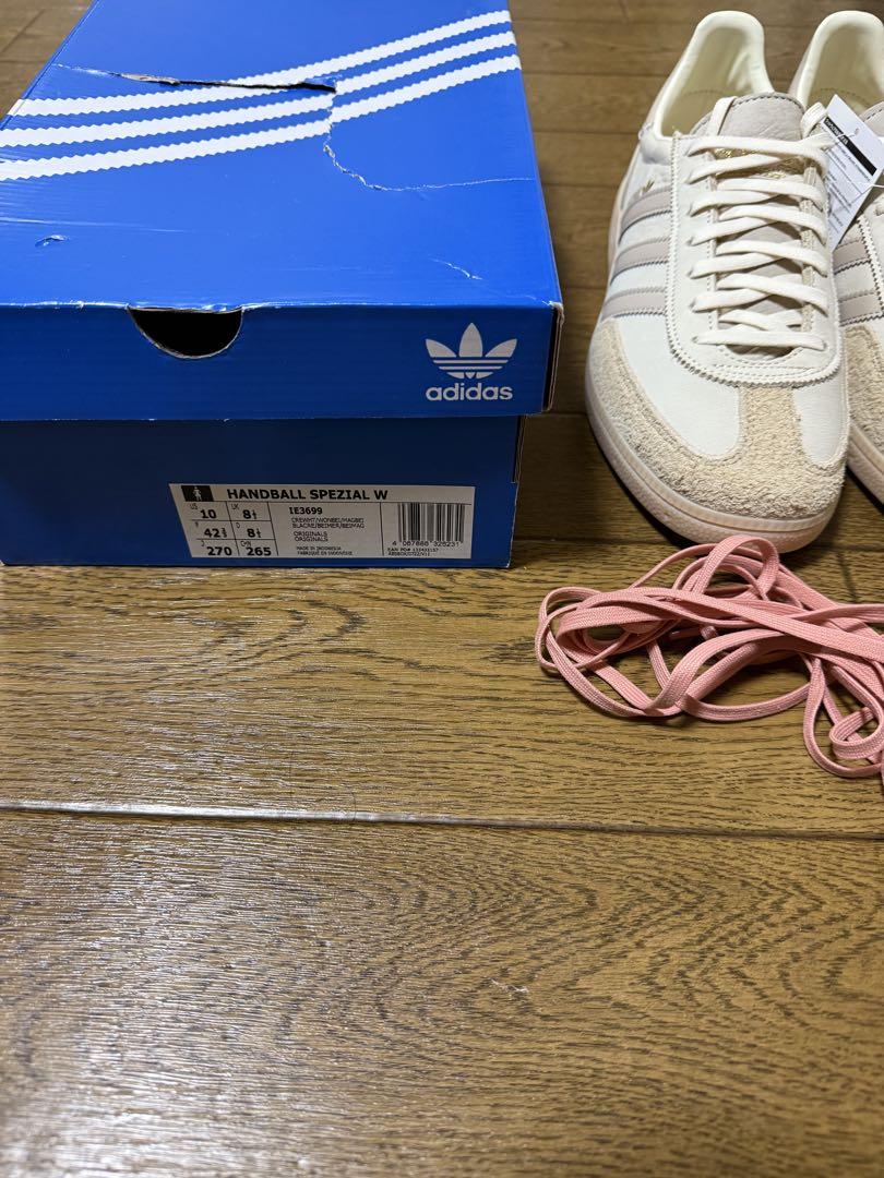 adidas Handball Spezial Wベージュ 27cm