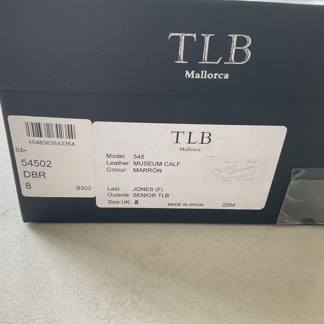 TLB Mallorca ダークブラウン ローファー UK 8