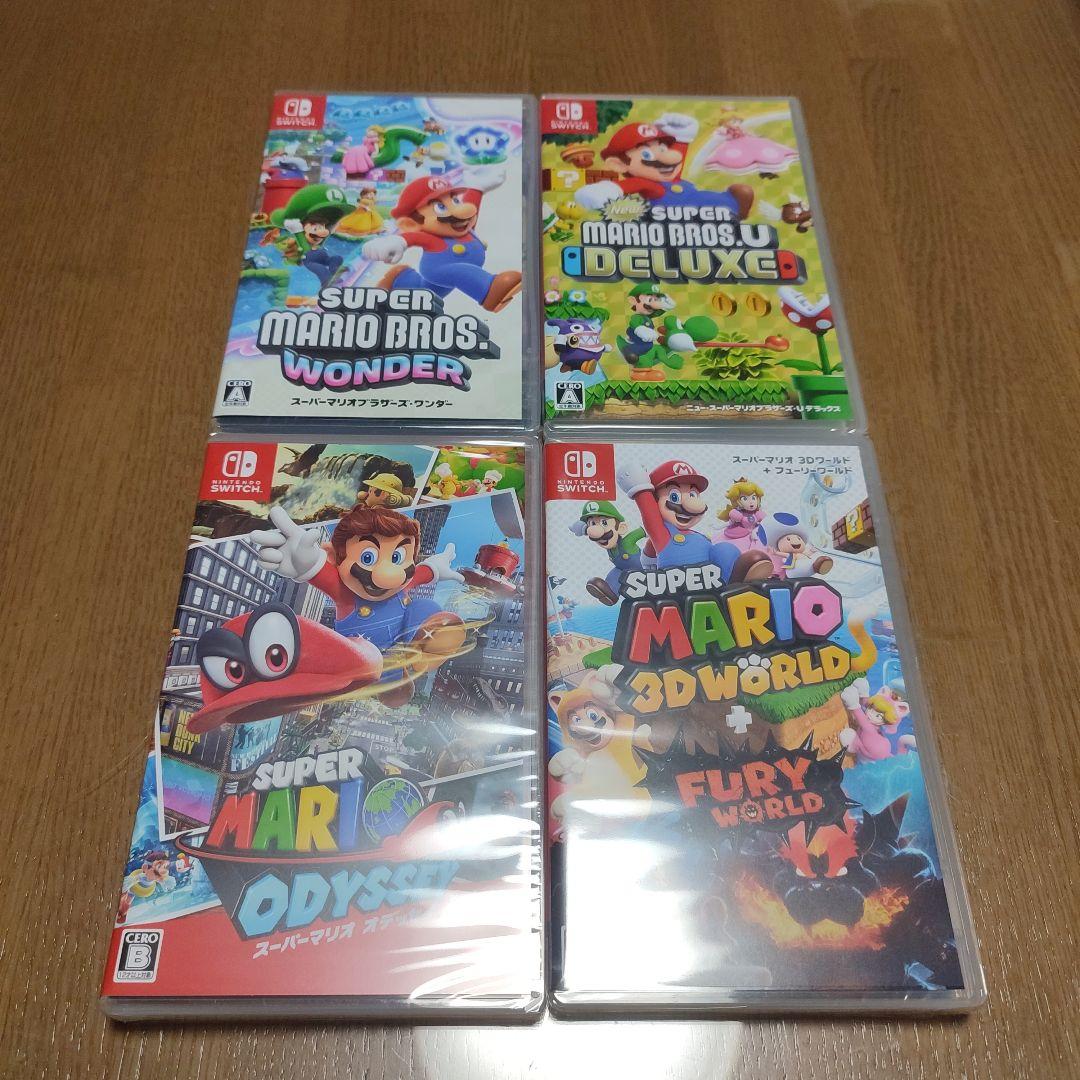 新品 スーパーマリオブラザーズ ワンダー U デラックス オデッセイ フューリー