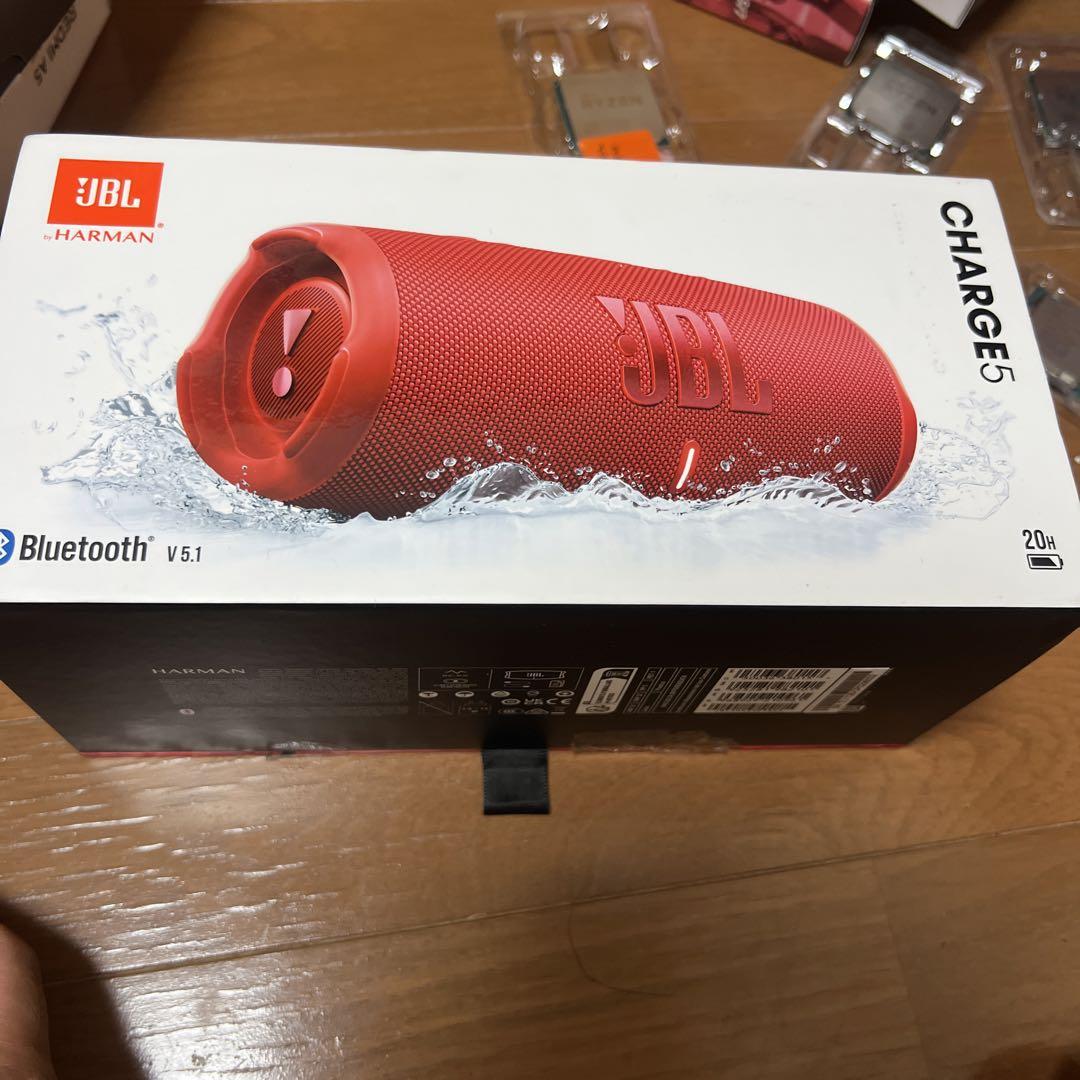 JBL Charge 5 ワイヤレススピーカー レッド - メルカリ