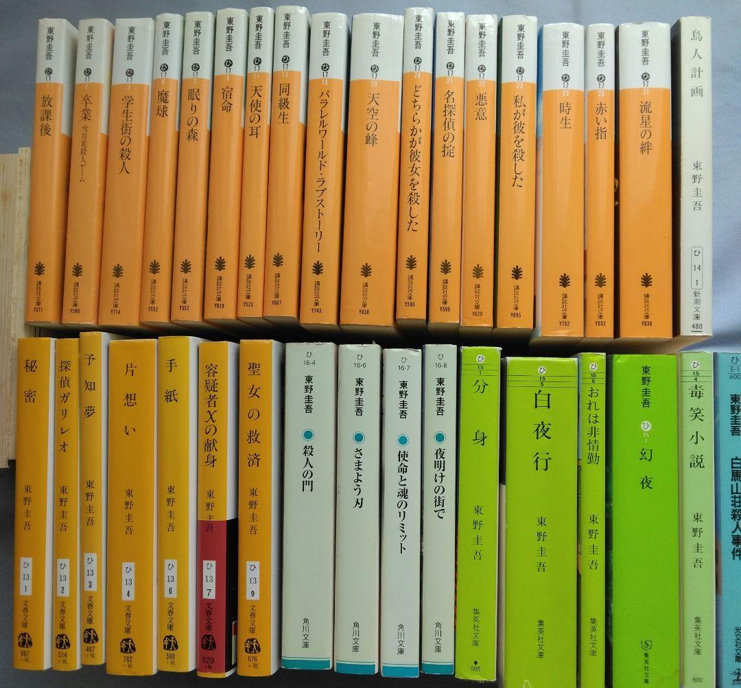 NEWモデル 東野圭吾 文庫本まとめ売り メルカリ - 35冊 文学・小説
