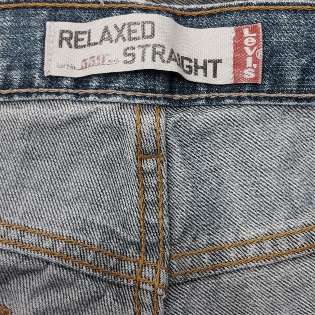 リーバイス559 Levis W34 ダークブルーデニム 青 パンツ 13255