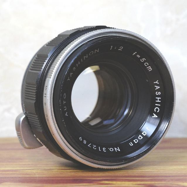 【富岡光学製】Yashica Auto Yashinon 5cm F2 レンズ