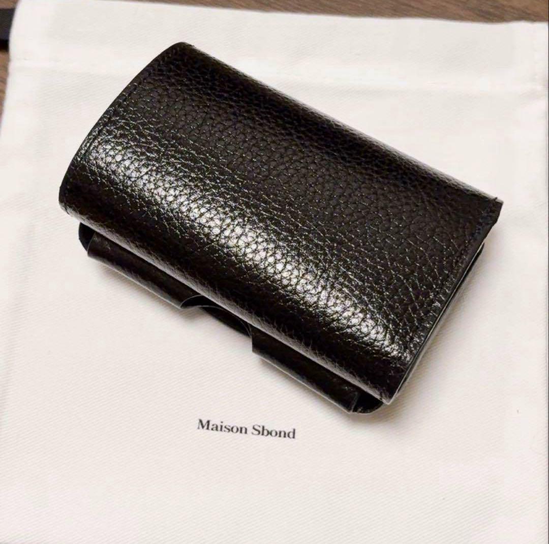 新品未使用Maison Sbond 折り財布メゾンエスボンド Amy metal