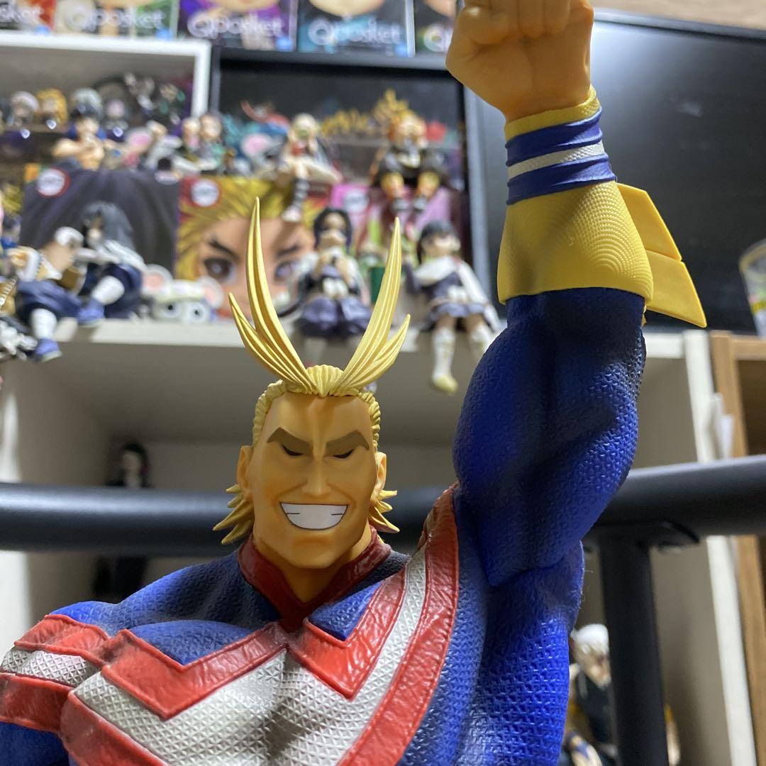 僕のヒーローアカデミア オールマイト フィギュア 2体セット BANDAI - オールマイト フィギュア2体セット 一番くじ ヒロアカ