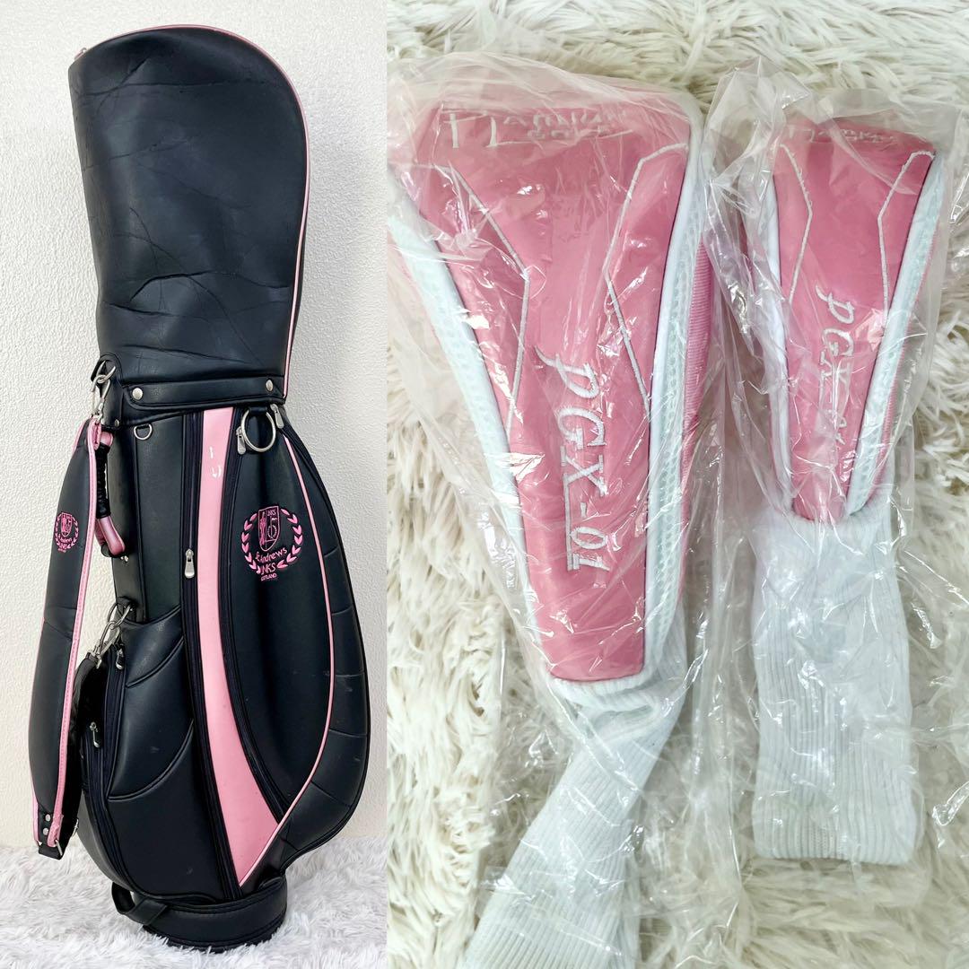 新品★ PLATINUM GOLF PGX-01 セット レディース 右 8本 画像10