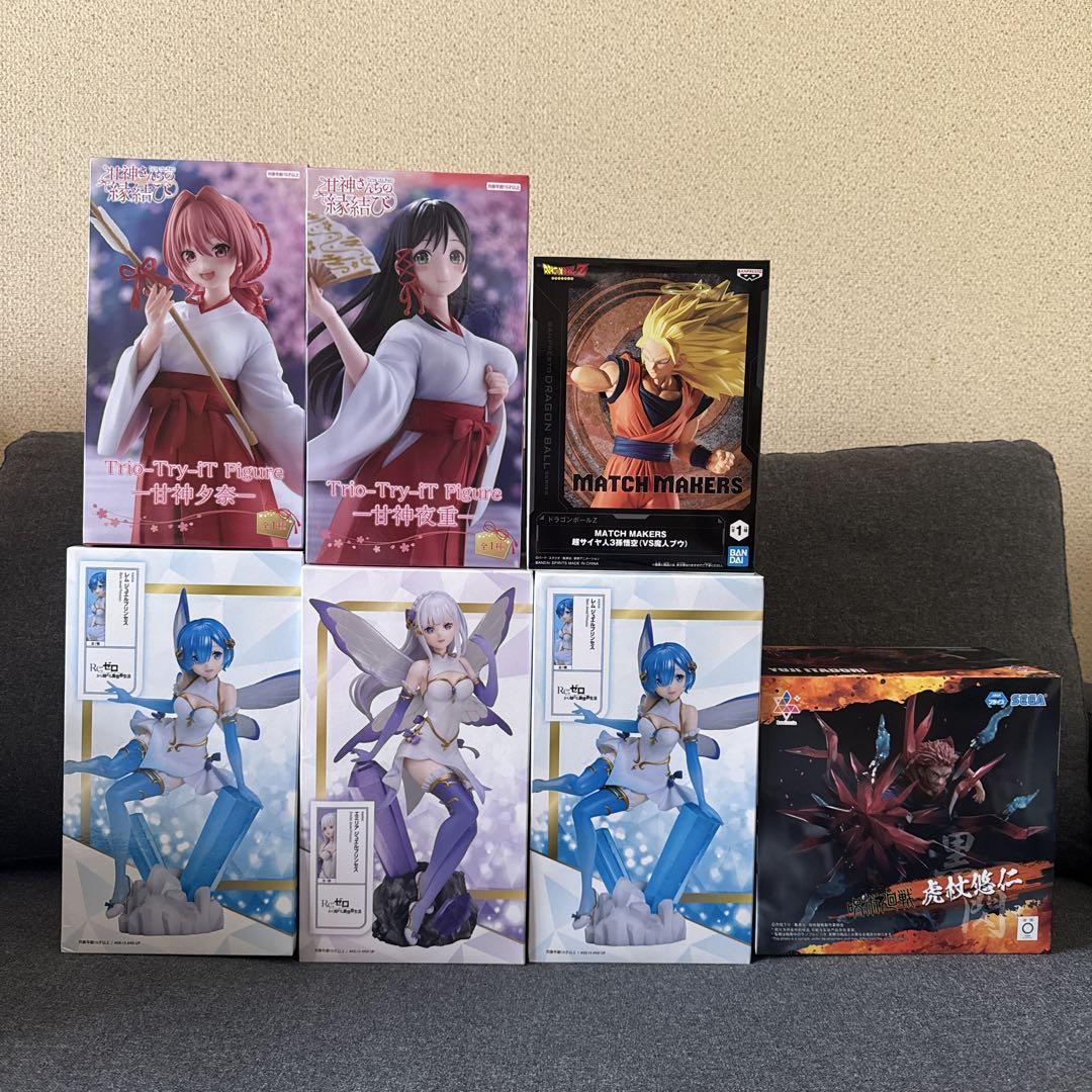 【当店一番人気】 フィギュアまとめ売り（Re:ゼロ、甘神さんちの縁結び コミック・アニメ