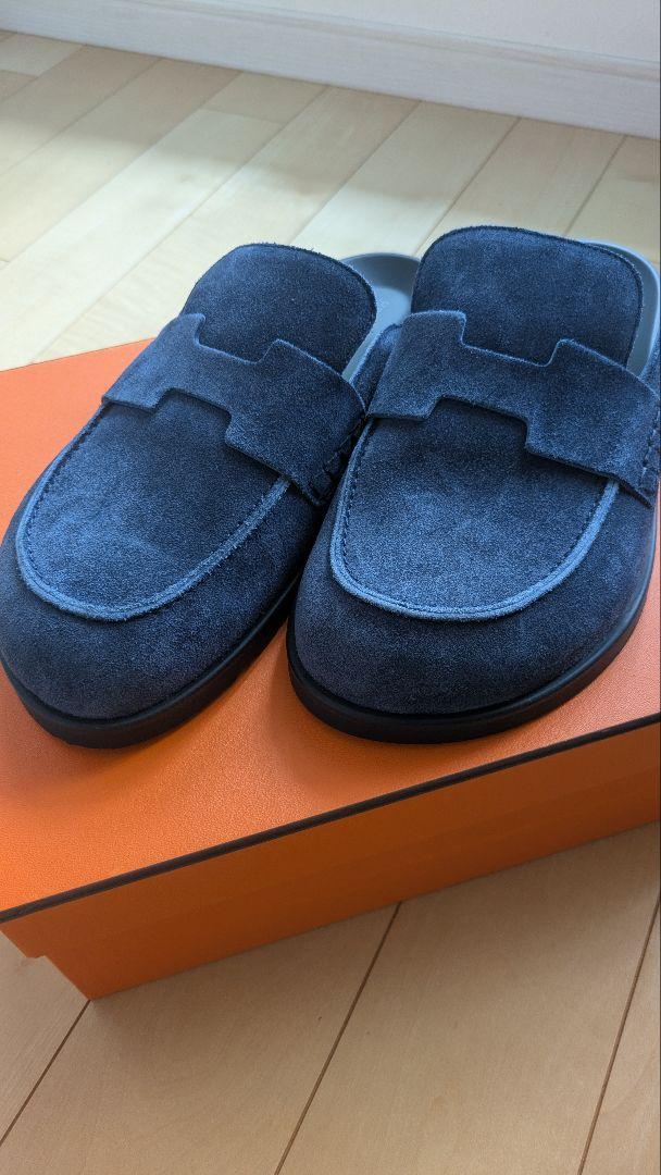 新品　hermes エルメス　ミュール　ゴー　ヴェール・ドー41