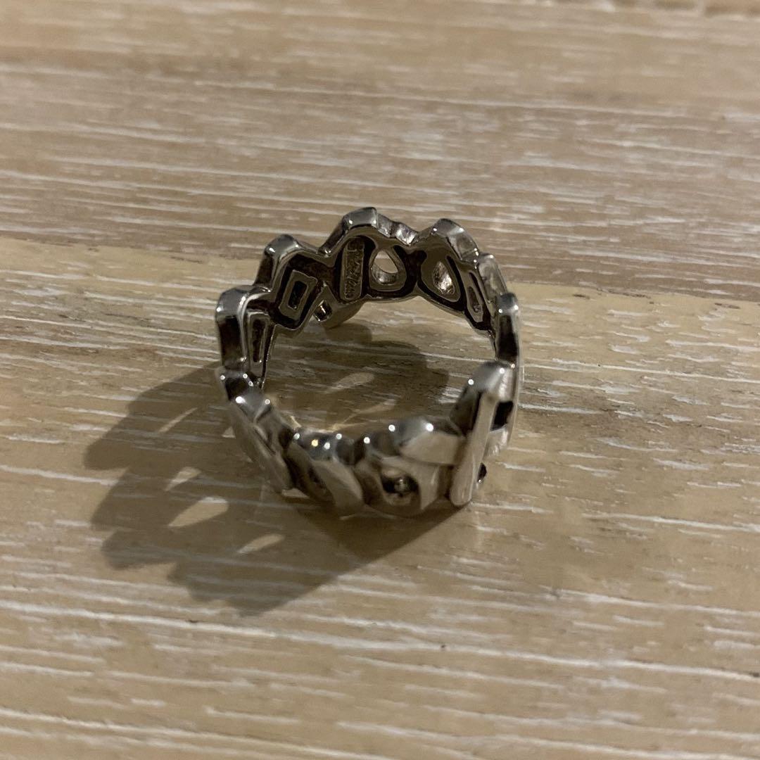 Tiffany & Co. ティファニー ラブ アンド キス シルバー リング