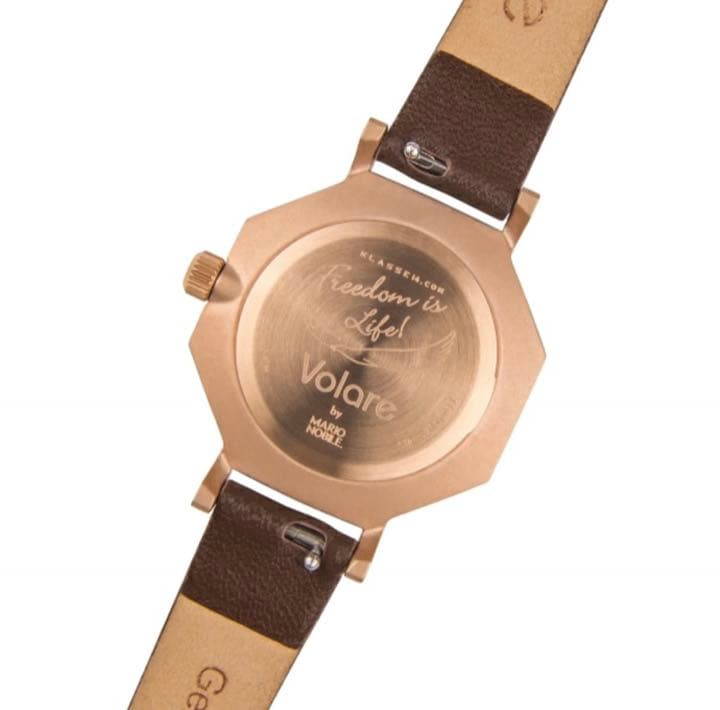 KLASSE14 OKTO ROSEGOLD Black レザー 腕時計 | deliciousfood.com.sa