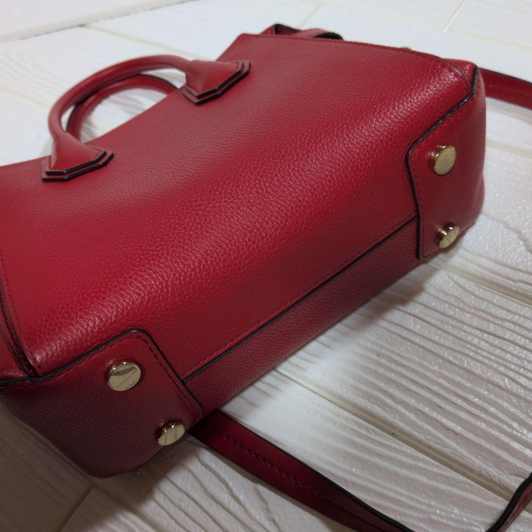 MICHAEL KORS レッドショルダーバッグ