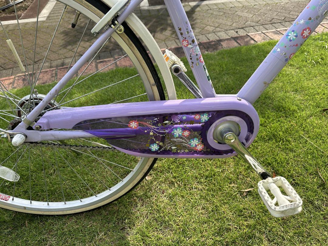 【お引取り限定】★子供用自転車／ブリヂストン／エコパル／26インチ／ラベンダー