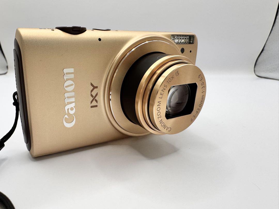 ほぼ未使用Canon キヤノン IXY 610F デジタルカメラ 充電器付き
