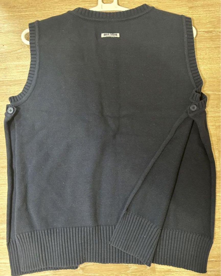 【新春SALE】ADER ERRORアーダーエラーアシンメトリーニットベスト