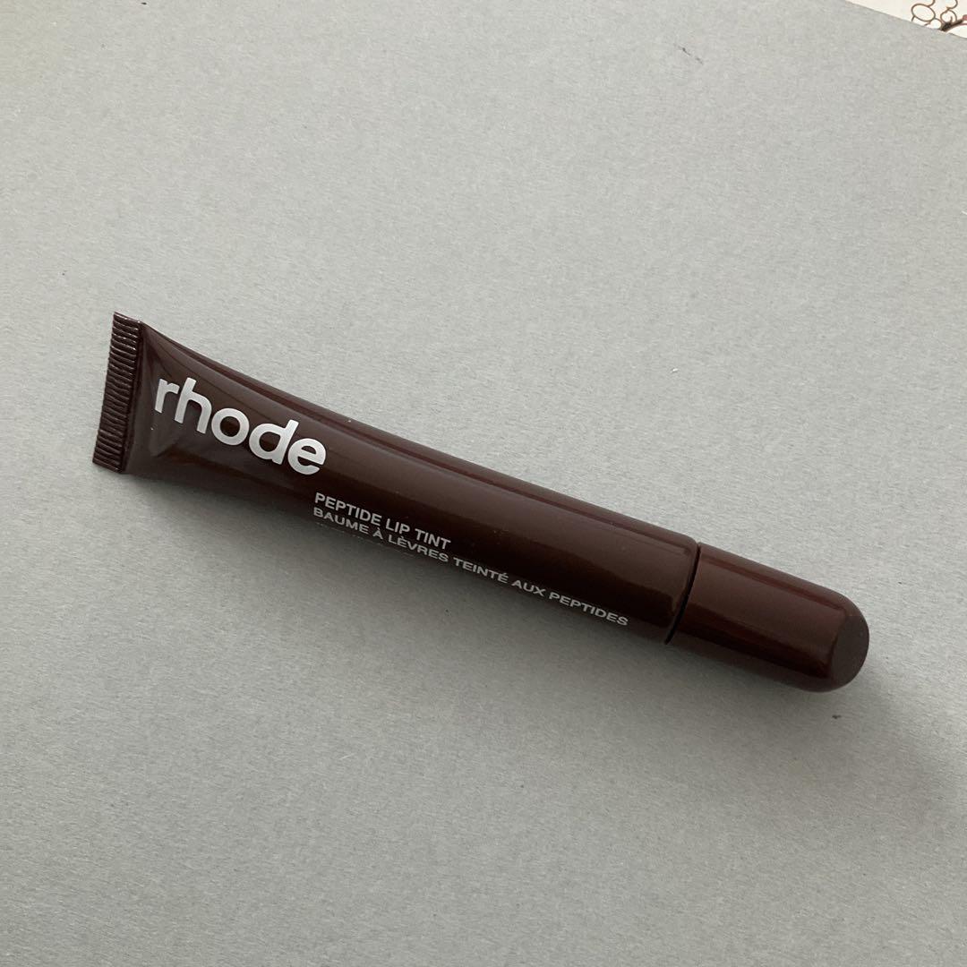 新品● rhode ヘイリー　新作　ペプチド　リップティント　エスプレッソ 新品○ rhode ヘイリー 新作 ペプチド リップティント
