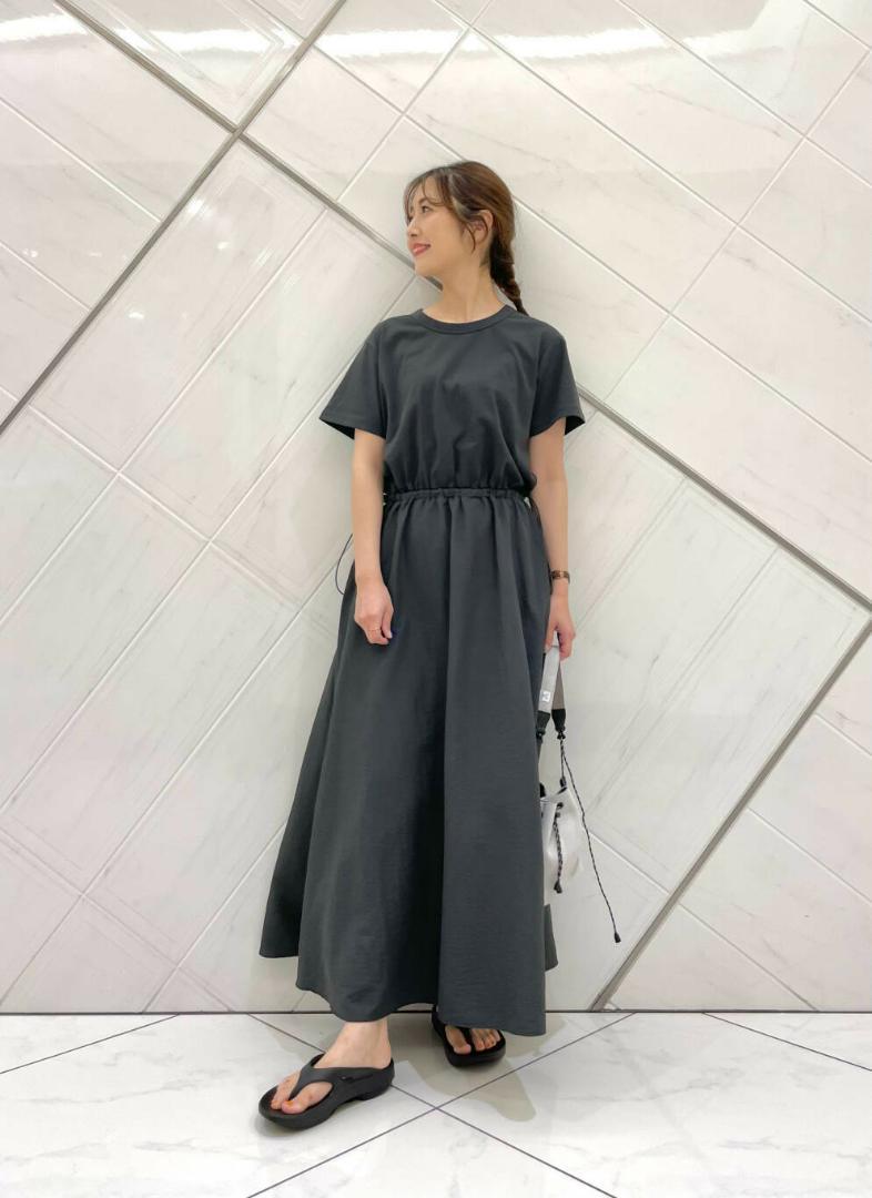 新品◆FORK&SPOON◆ドッキングワンピース《CHARCOAL:サイズ2》