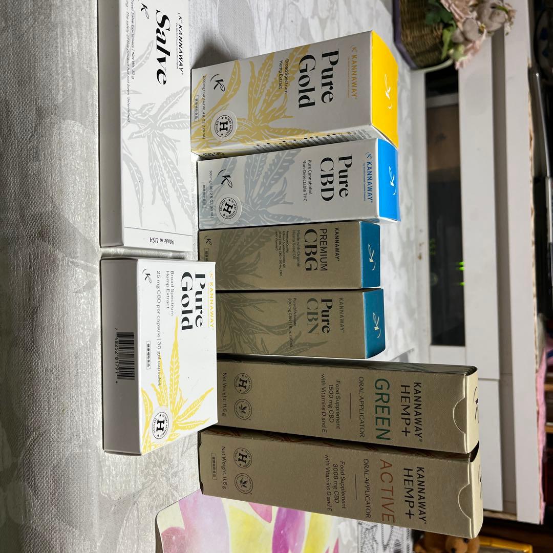 CBD成分配合 フェイスケア 5点セット目立った傷や汚れなし