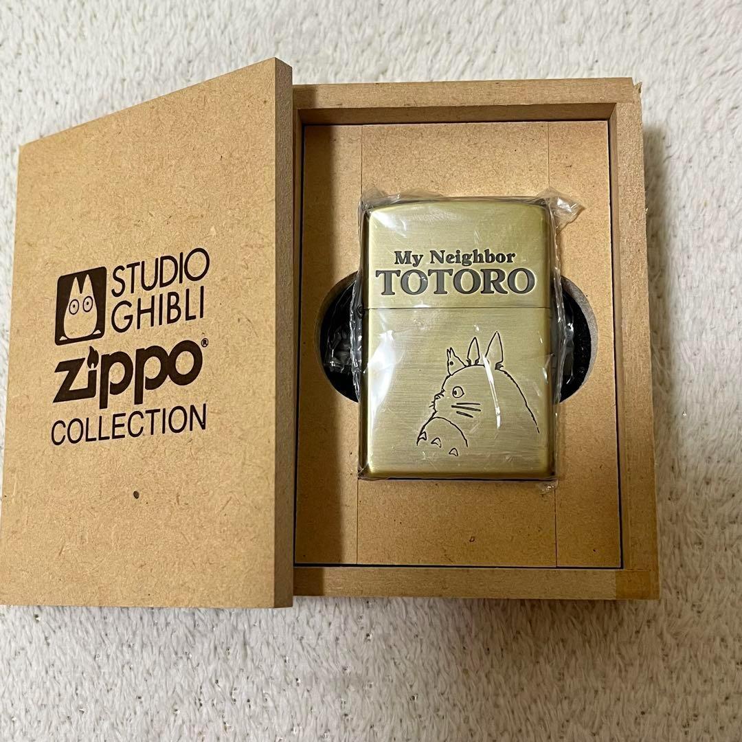 新品未使用 スタジオジブリ となりのトトロ シリアルナンバー 木箱 Zippo☆