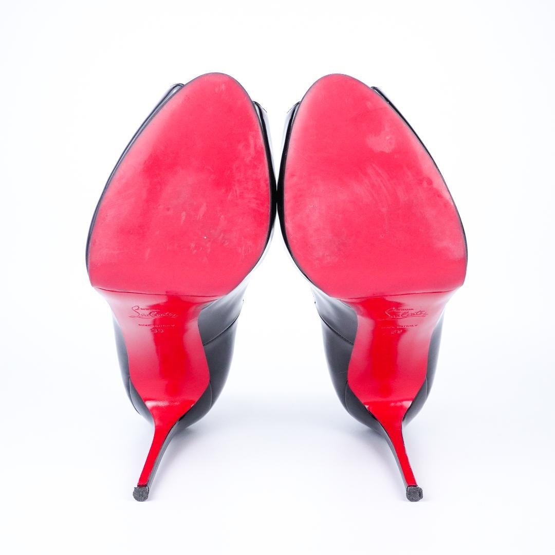 EU39 Christian Louboutin ブラックハイヒール 366A EU39 Christian Louboutin ブラックハイヒール 366A